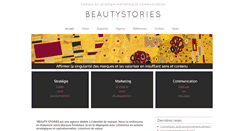 Desktop Screenshot of beautystories.fr